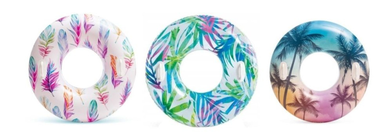 58263NP Nafukovací kruh s držadly