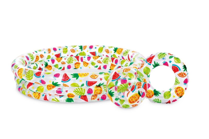 Intex 59469 Rybičky set (bazén+míč+kruh)