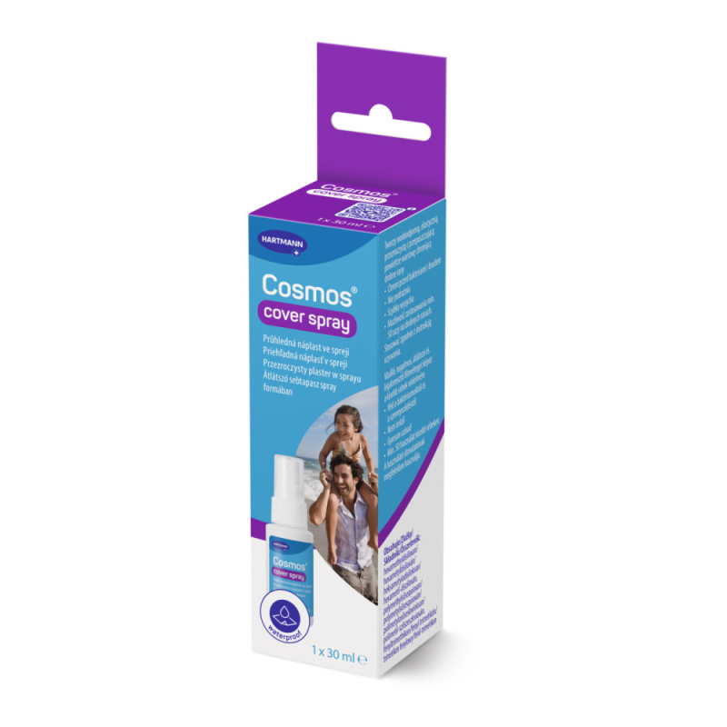 COSMOS Cover spray průhledná náplast ve spreji 30 ml