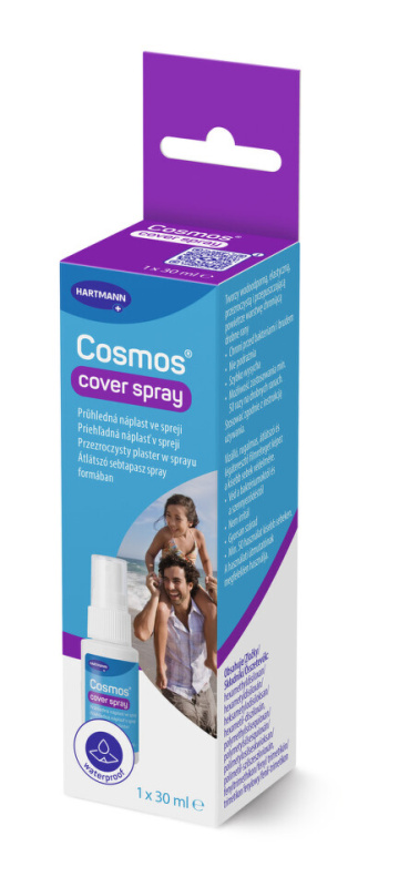 COSMOS Cover spray průhledná náplast ve spreji 30 ml