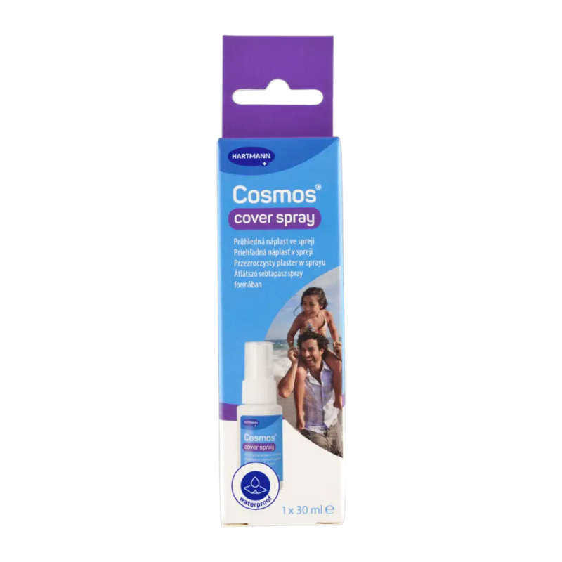 COSMOS Cover spray průhledná náplast ve spreji 30 ml