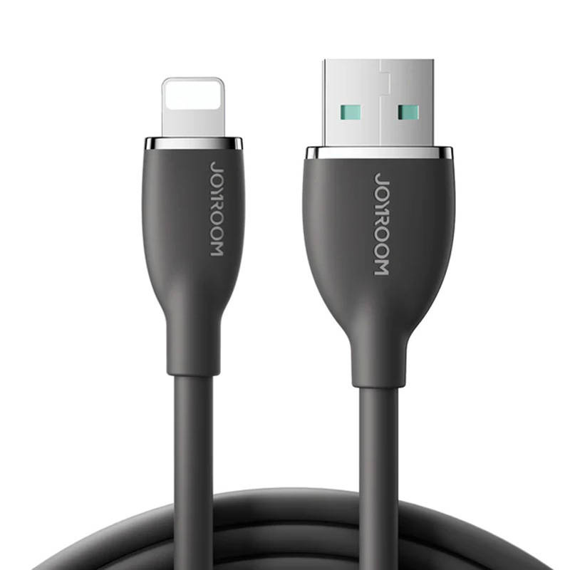 Joyroom Kabel barevný 3A USB na Lightning SA29-AL3 / 3A / 1,2 m (černý)