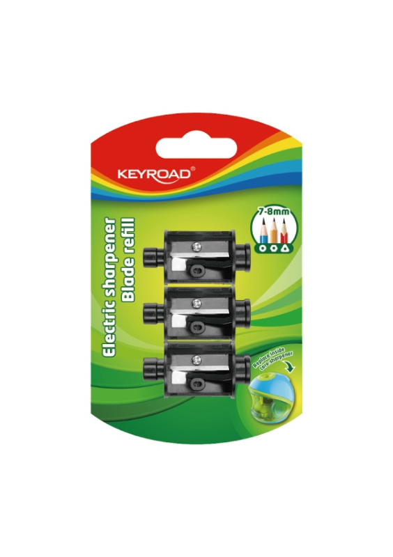 Náhradní ořezávátko KEYROAD, blistr 3ks KEYROAD
