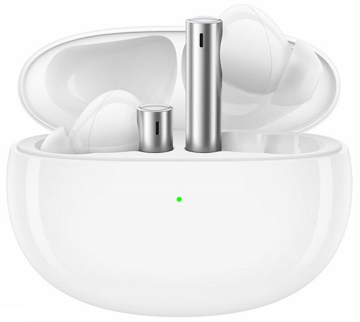 Bezdrátová sluchátka realme Buds Air 3 / výdrž 30 hod. / IPX5 / bílá Varianta: ivi1