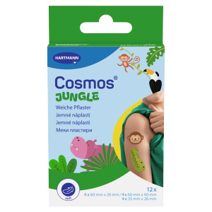 Cosmos náplast dětská jungle (12/ks/kra)