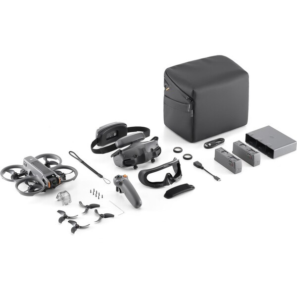 DJI Avata 2 Fly More Combo (tři baterie) Šedá