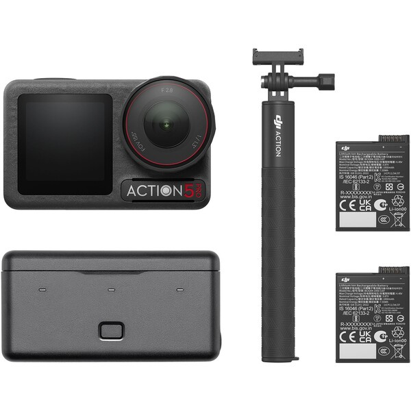 DJI Osmo Action 5 Pro Adventure Combo CP.OS.00000350.01 Černá