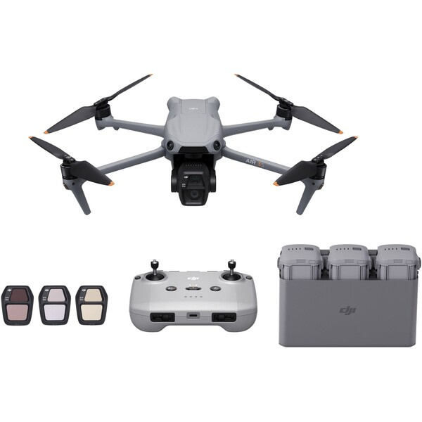 DJI Air 3S Fly More Combo (DJI RC-N3) Šedá