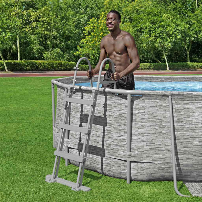 Bestway Bazénové Schůdky 4 Stupně Flowclear 107 Cm