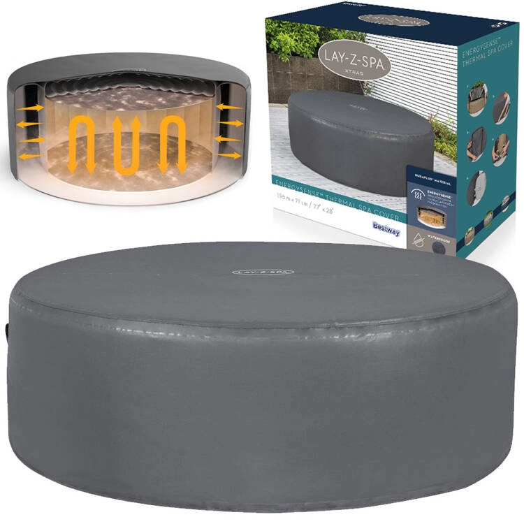 Termální kryt vířivky 1,96 x 0,71m 60318