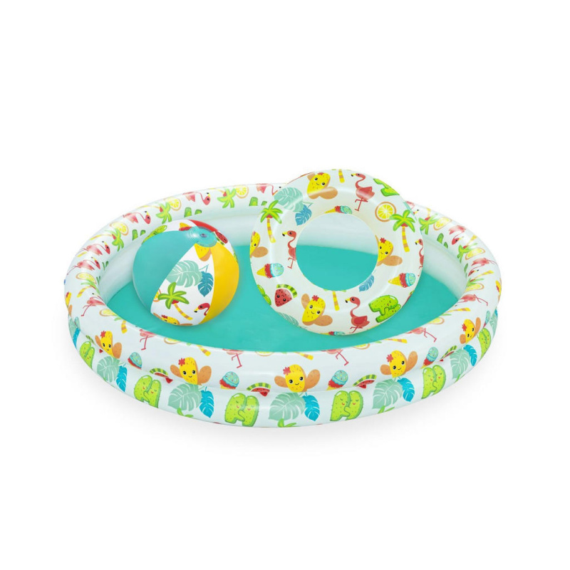 Bestway 51124 Nemo set (bazén+míč+kruh) 122x20cm