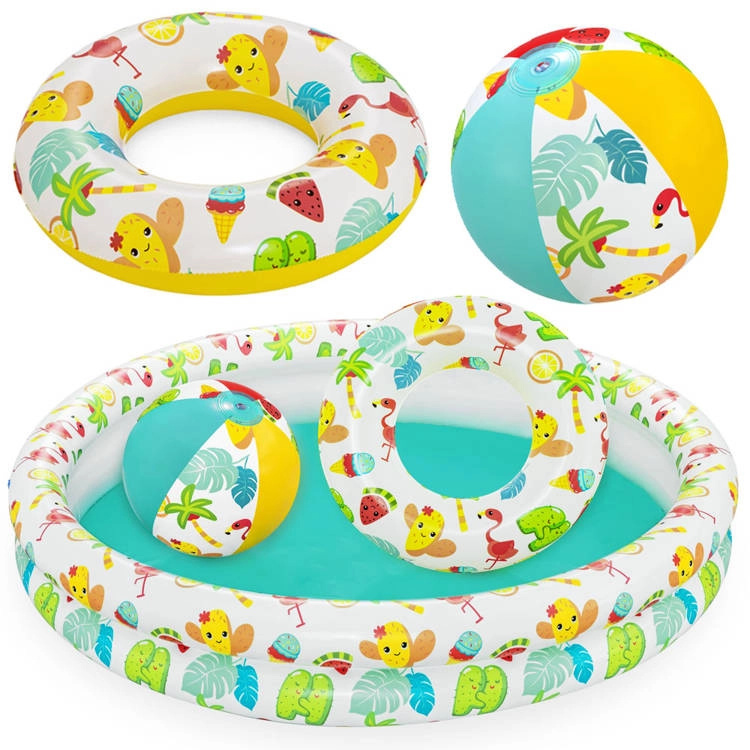 Bestway 51124 Nemo set (bazén+míč+kruh) 122x20cm
