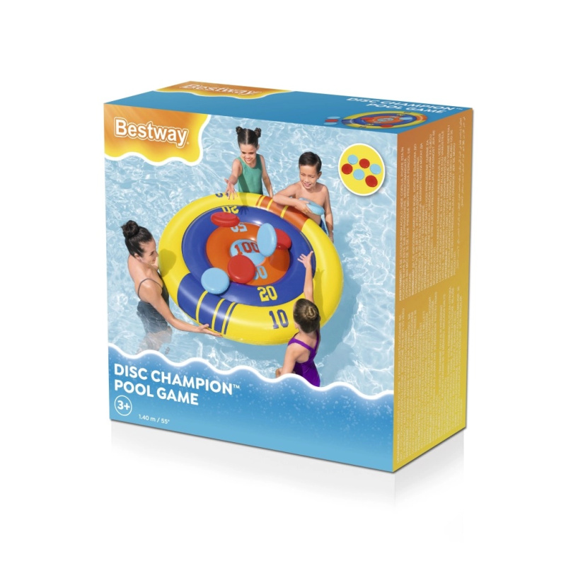 Bestway nafukovací bazénová hra Dovednostní terč, Frisbee 140 cm Bestway 52566