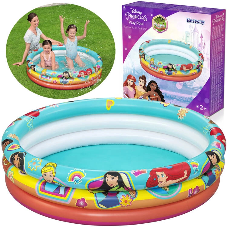 Bestway 91099 tříkomorový Disney Princess
