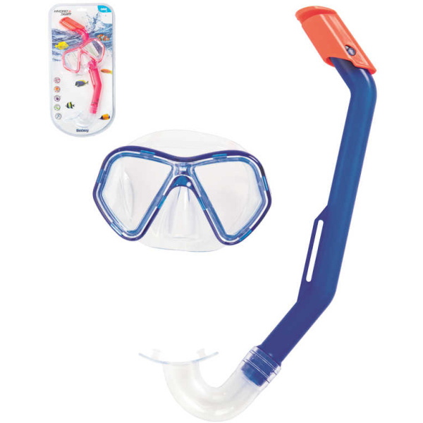 Potápěčská sada Bestway Mask+Tube 24023 – Růžová