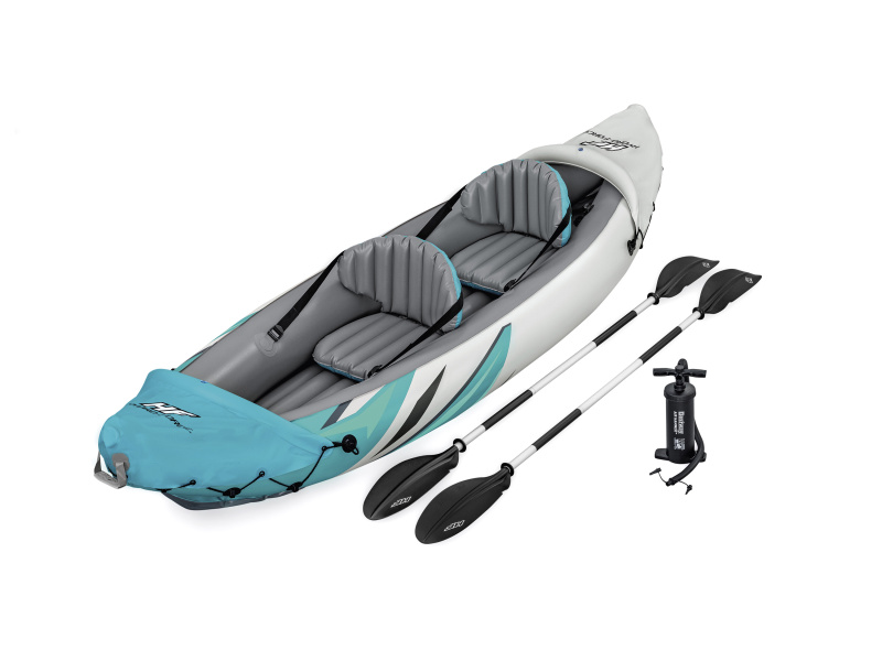 Bestway Nafukovací kajak Rapid Elite X2 s pádly a pumpou, 312x98cm