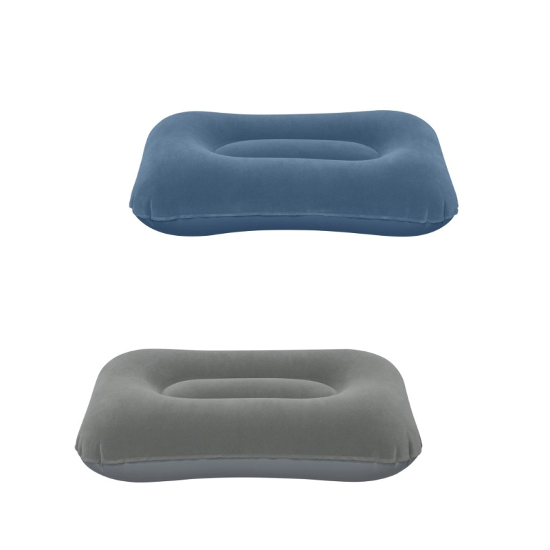 Bestway 67121 mikroplyšový polštář Bestway modrý 42x26x10