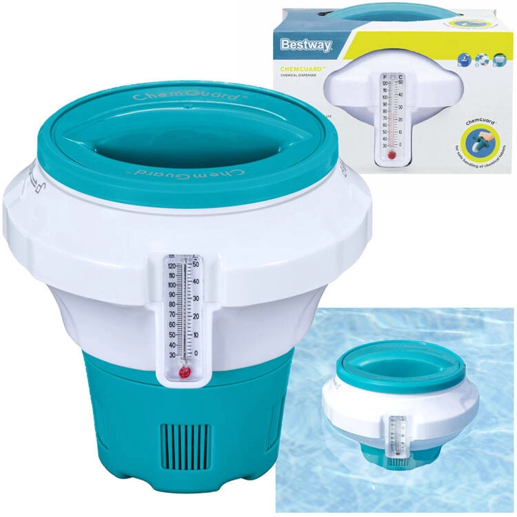 BESTWAY 58701 Chemguard Dávkovací plovák s rukavicí