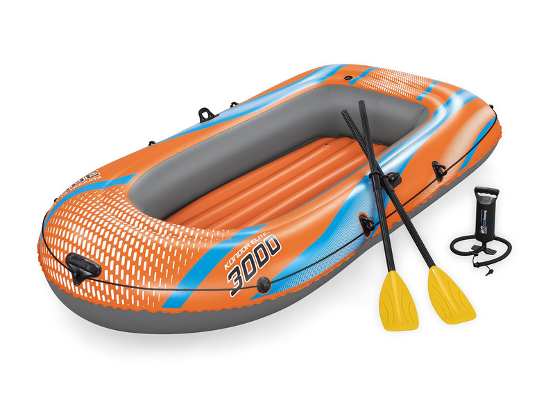 Bestway 61145 Nafukovací člun Kondor Elite 3000 SET - 246 x 122 x 45 cm