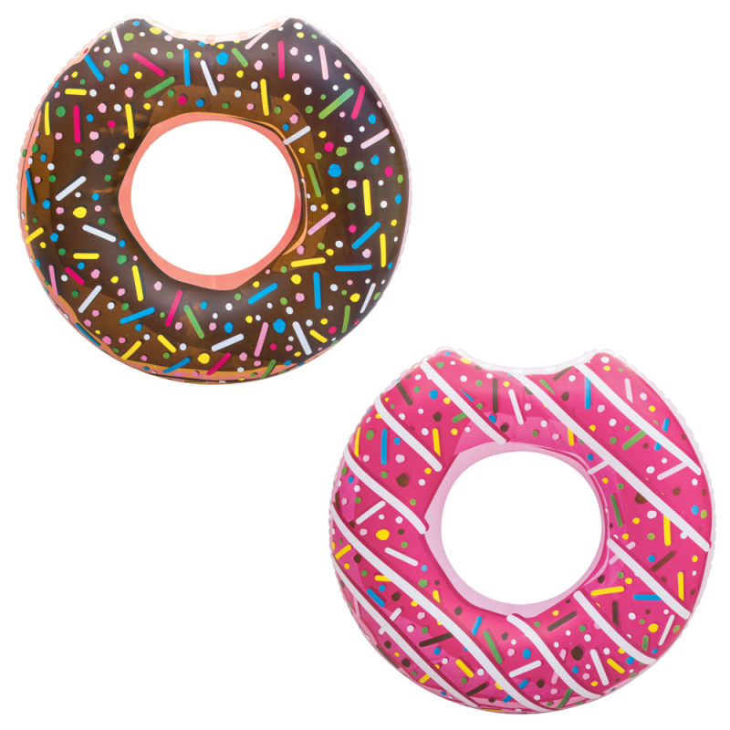 Bestway velké nafukovací kolo Hnědý donut 107cm – Modré