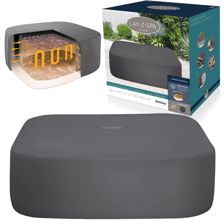 BESTWAY Lay-Z-Spa Xtras EnergySense Plus 230 x 230 x 71 cm 60333
