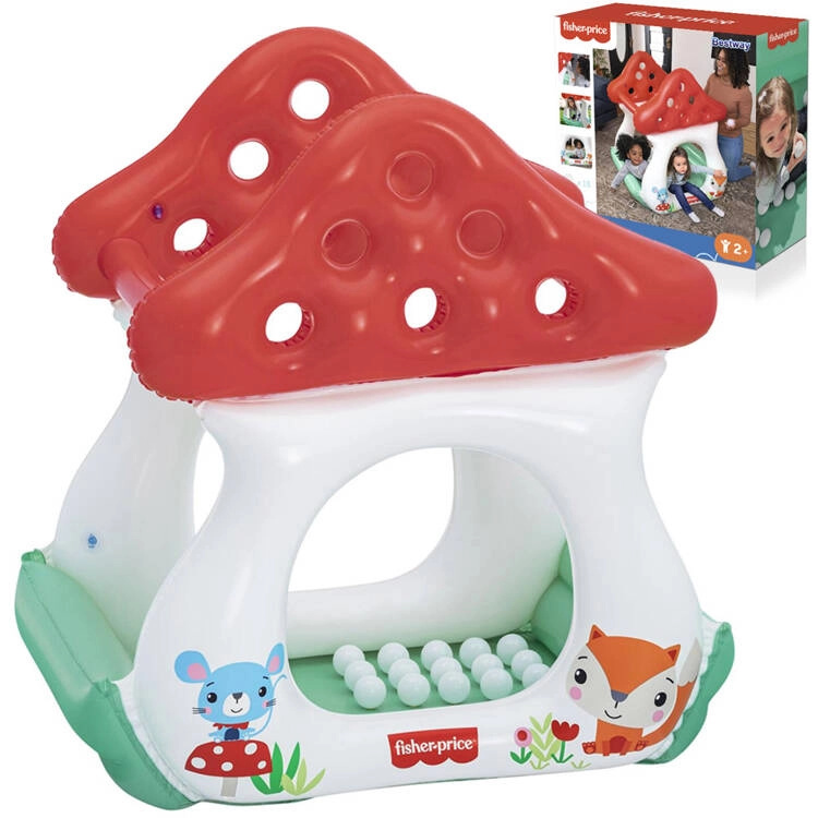 Fisher-Price 93570 houba s míčky 107 x 97 x 110 cm