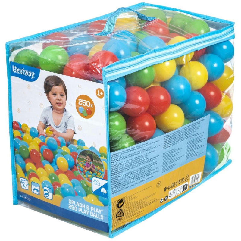 BESTWAY 52649 - Hrací míčky Splash & Play™ 250 ks
