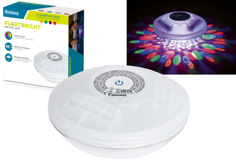 Plovoucí LED lampa do bazénu Bestway