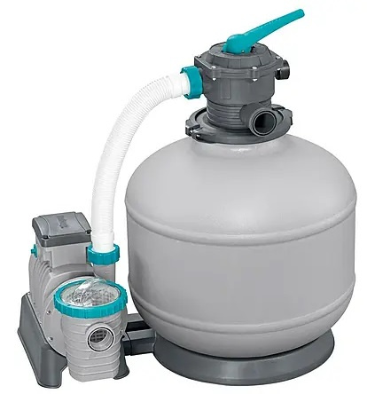 Písková filtrace Bestway / pro bazény s objemem 60 500 l / 500 W / 7 570 l/h / šedá Varianta: ivi1