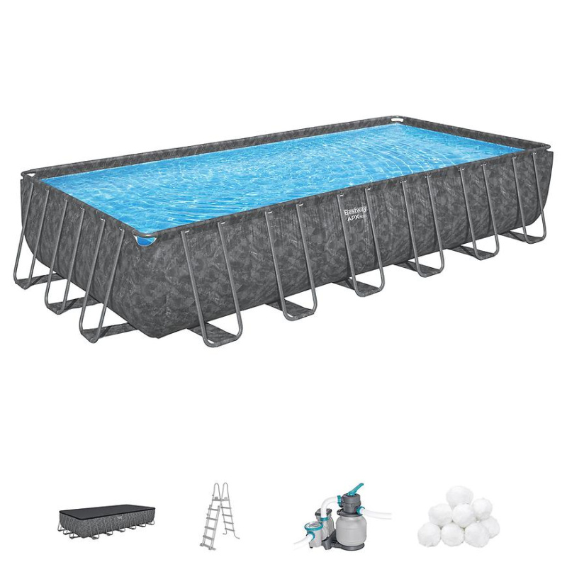 Bazen rámovy obdélníkový APX 7.32 x 3.66 x 1.32m 561KG