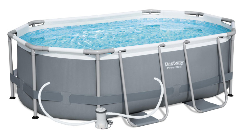 BESTWAY 5614A - Steel Pro MAX Set bazénu s konstrukcí 305 x 200 x 84 cm s kartušovou filtrací