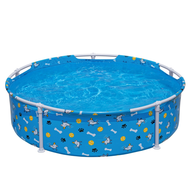 Bestway Fetchin' Fun kruhový nadzemní bazén pro domácí mazlíčky 122 cm