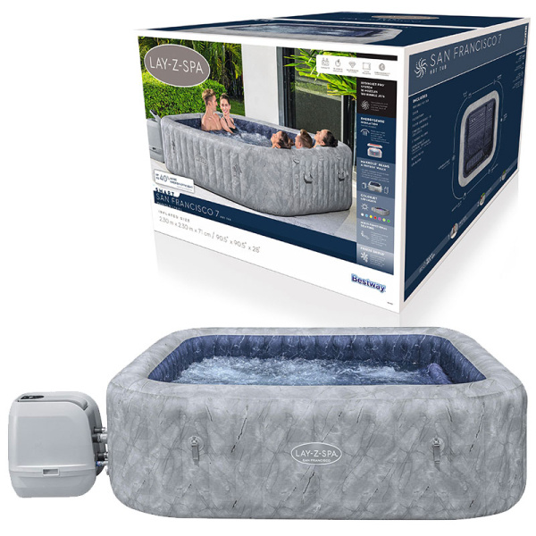 Bestway vířivka San Francisco SMART HydroJet PRO 6001Q