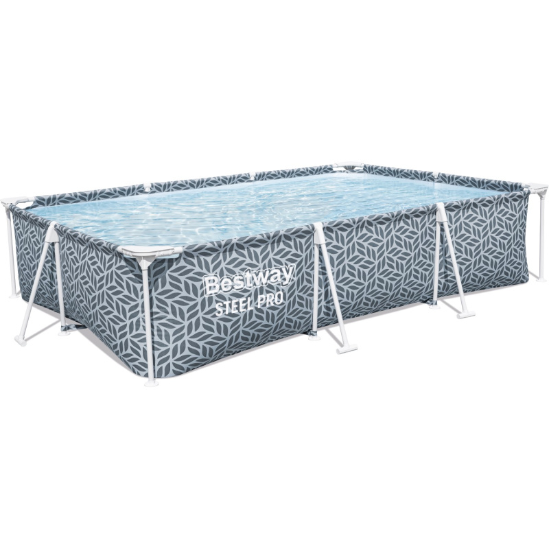 Bestway Bazén STEEL PRO vzhled listy 300 x 201 x 66 cm