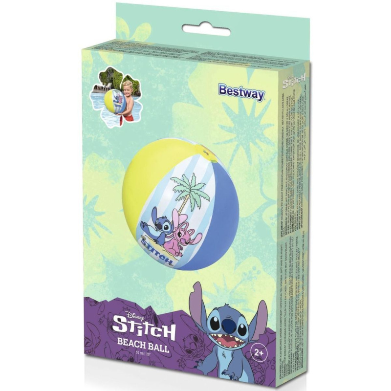Nafukovací plážový míč DISNEY STITCH 51 cm