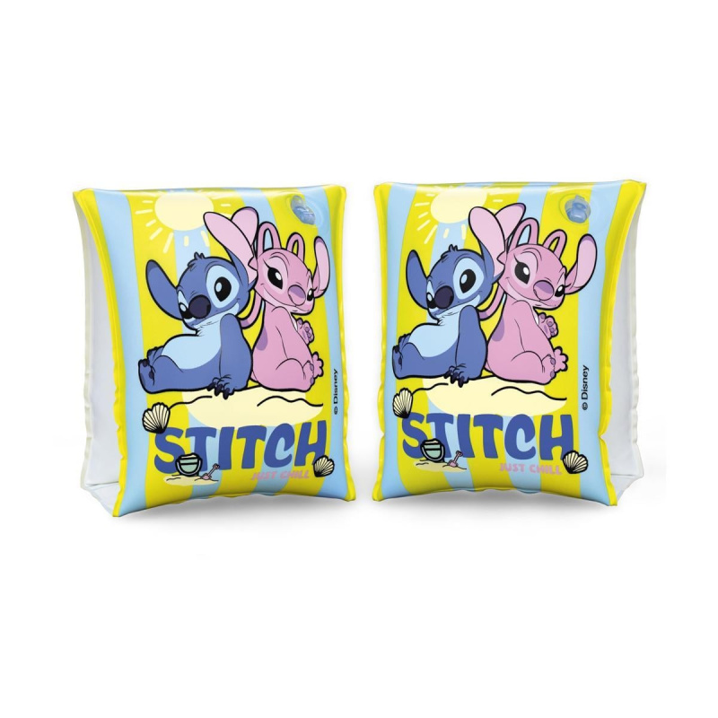 Nafukovací plovací rukávky DISNEY STITCH 23 × 15 cm pro děti 3–6 let
