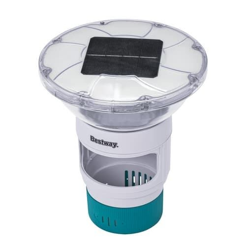 Bestway Plovací dávkovač bazénové chemie Solar Glow s LED osvětlením