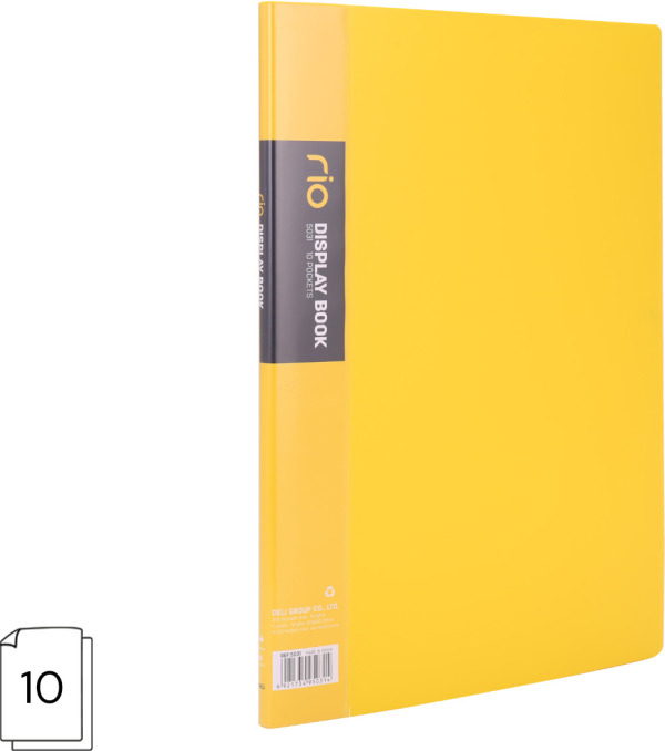 Katalogová kniha 10l RIO DELI E38144-MY-EG žlutá Deli Egypt Manufacturing Co., Ltd