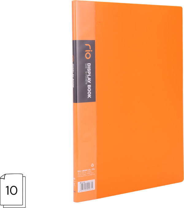 Katalogová kniha 10l RIO DELI E38144-OR-EG oranžová Deli Egypt Manufacturing Co., Ltd