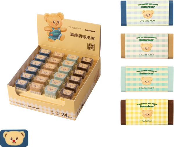 Guma mazací BUTTERBEAR DELI NS036-B mix DELI GROUP CO., LTD.