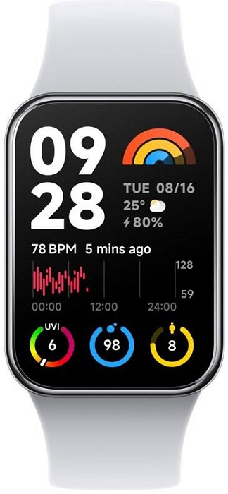 Fitness náramek Xiaomi Smart Band 8 Pro (53488) / 1,74" / Bluetooth / šedá Varianta: ivi1
