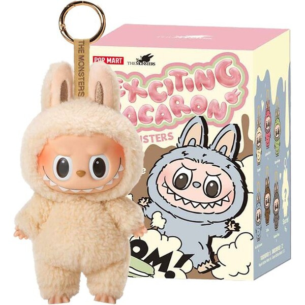 POP MART Labubu The Monsters - Exciting Macaron Blind Box Vícebarevná
