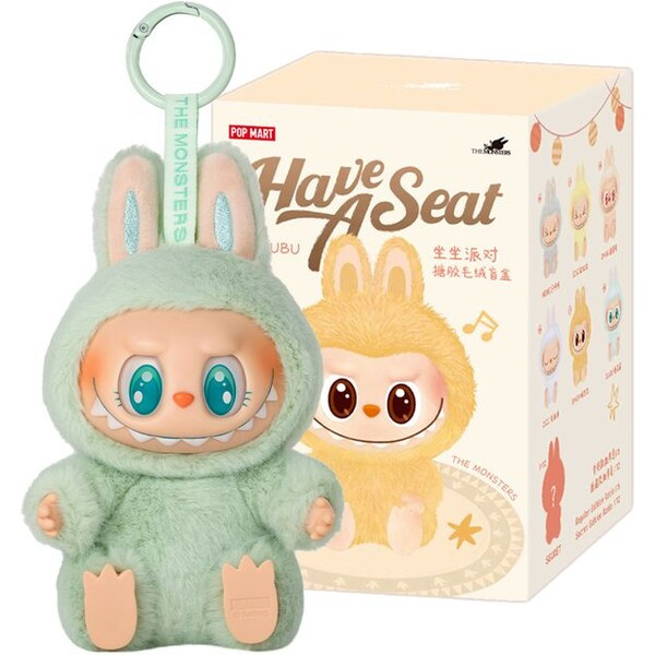 POP MART Labubu The Monsters - Have A Seat Blind Box Vícebarevná