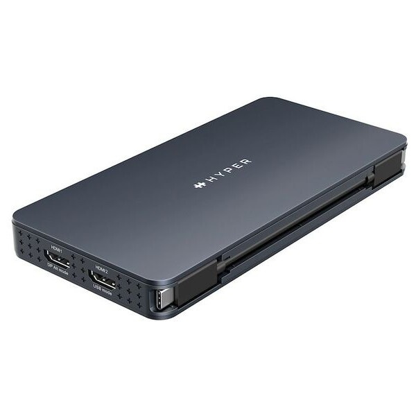 Hyper® EcoSmart™ Universal Silicon Motion® USB-C 10v1 Dual HDMI dokovací stanice
