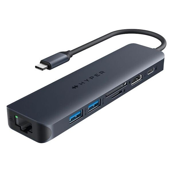 Hyper® EcoSmart™ Gen.2 USB-C 7v1 Hub 100W PD dokovací stanice