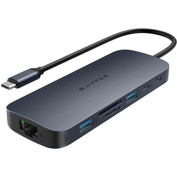 Hyper® EcoSmart™ Gen.2 Dual HDMI USB-C 11-in-1 Hub 140W PD 3.1 dokovací stanice