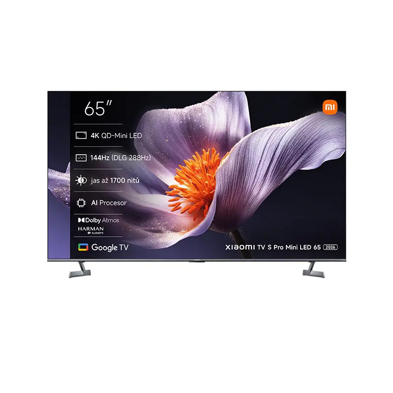 Xiaomi TV S Pro mini LED 65" Šedá