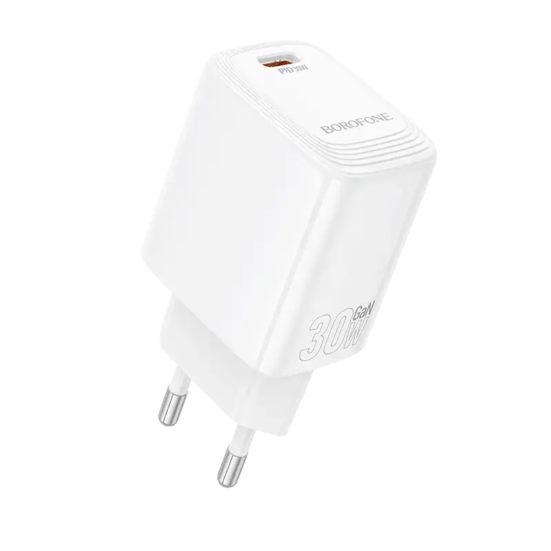 Borofone BN28 USB-C adaptér (30W) Bílá