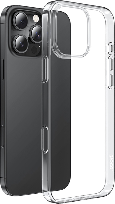 Hoco Ultratenký kryt na iPhone 16 Pro MAX - Hoco, Light Transparent