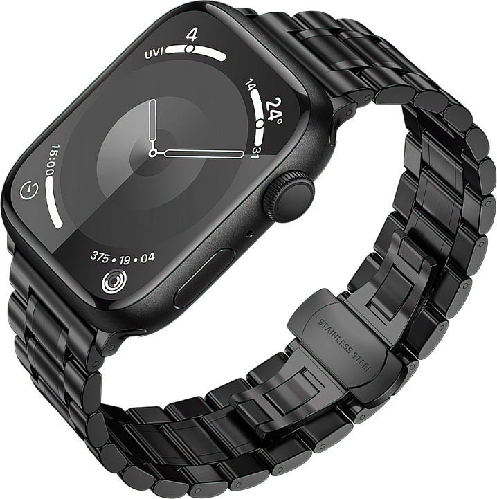 Hoco Řemínek na Apple Watch 44mm / 45mm / 46mm / 49mm - Hoco, WA32 Grand Black